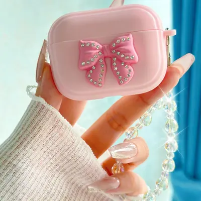 Airpod Case Pink Bow TikTok Shop