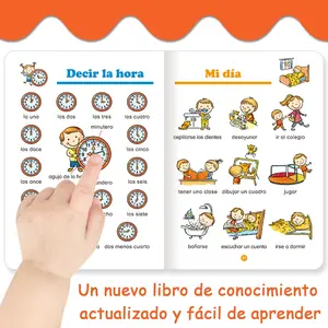 Spanish Cognitive Education Book, 32 Pages, Item Recognition, Memory Improvement, Brain Development, Ideal Home Learning, Christmas Gift