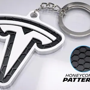 Tesla Keychain 2 Pack New