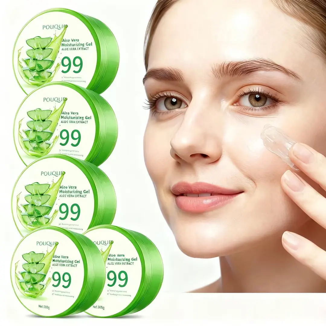 1/2Pc Aloe Vera Gel Moisturizing SoothesSkin Hydrating Skin Face Cream Beauty Facial Skin Care Cream 300g Skin Repair Soothing