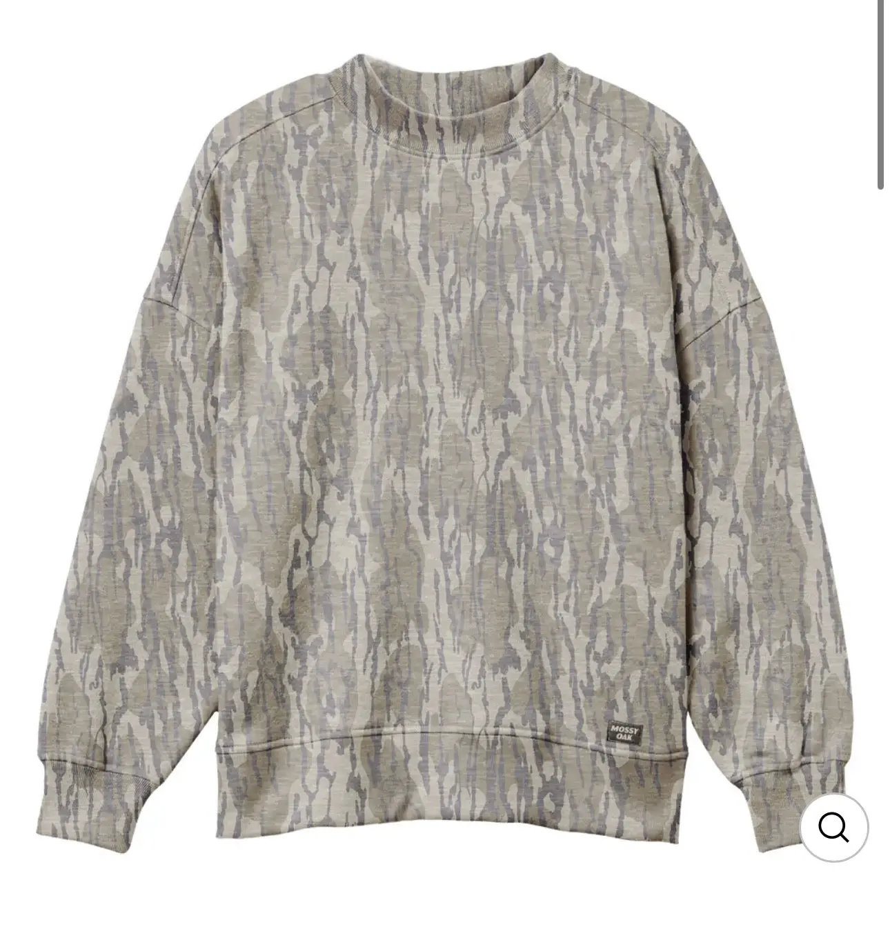 Bottom Land MOSSY OAK mockneck PREORDER