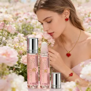 2026 New Pheromone Perfume, crafted with pheromones that bypass reason to command pure desire. Features a long-lasting, addictive floral fruity woody harmony of narcotic tuberose,caramel,and skin musk. Comes with a FREE sleek minimalist jewelry collection