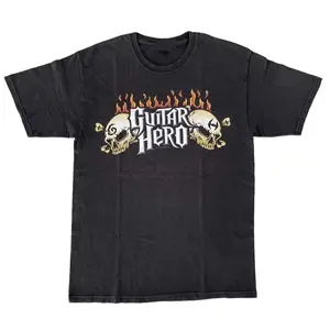 Vintage Guitar Hero 2008 Video Game T-shirt Sweatshirt Hoodie MADE IN USA REPRINT
