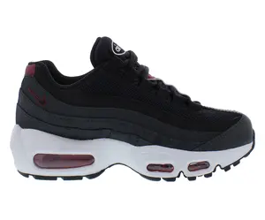Nike Air Max 95 Recraft GS Girls Shoes Size 7, Color: Black/Red