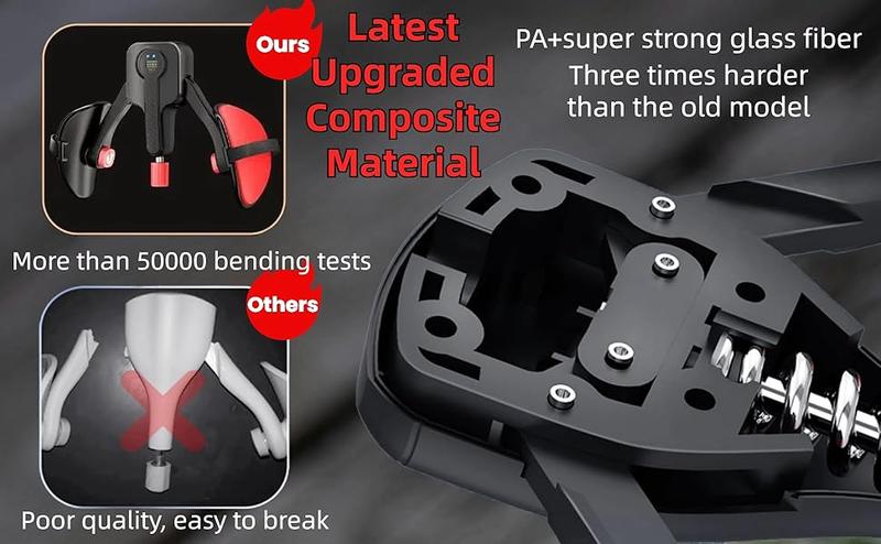 Upgraded Kegel Exercise Thigh Trainer Adjustable Resistance 20-110 lbs with Digital Timer & Bonus Resistance Band for Men Women Home Fitness