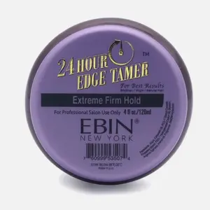 Ebin 24HR Edge Tamer Gel - 4oz, Strong Hold, Non-Greasy & Non-Flaky Haircare