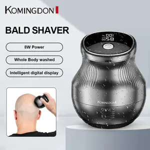 KOMINGDON DT-1 magnetic suction head hair removal tool, special for shaving bald heads, men's electric hair clipper, hair trimmer, shaver