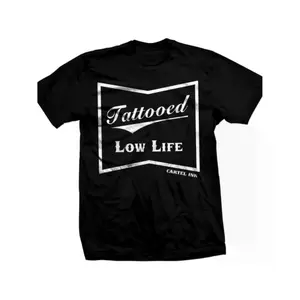 Cartel Ink Tattooed Low Life Premium Men's T-Shirt - Streetwear Style & Golf Gift for Men and Women