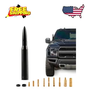 Universal Car Antenna Replacement Compatible with Ford, Dodge, Chevrolet, GMC, Jeep  Black, Car Accessories