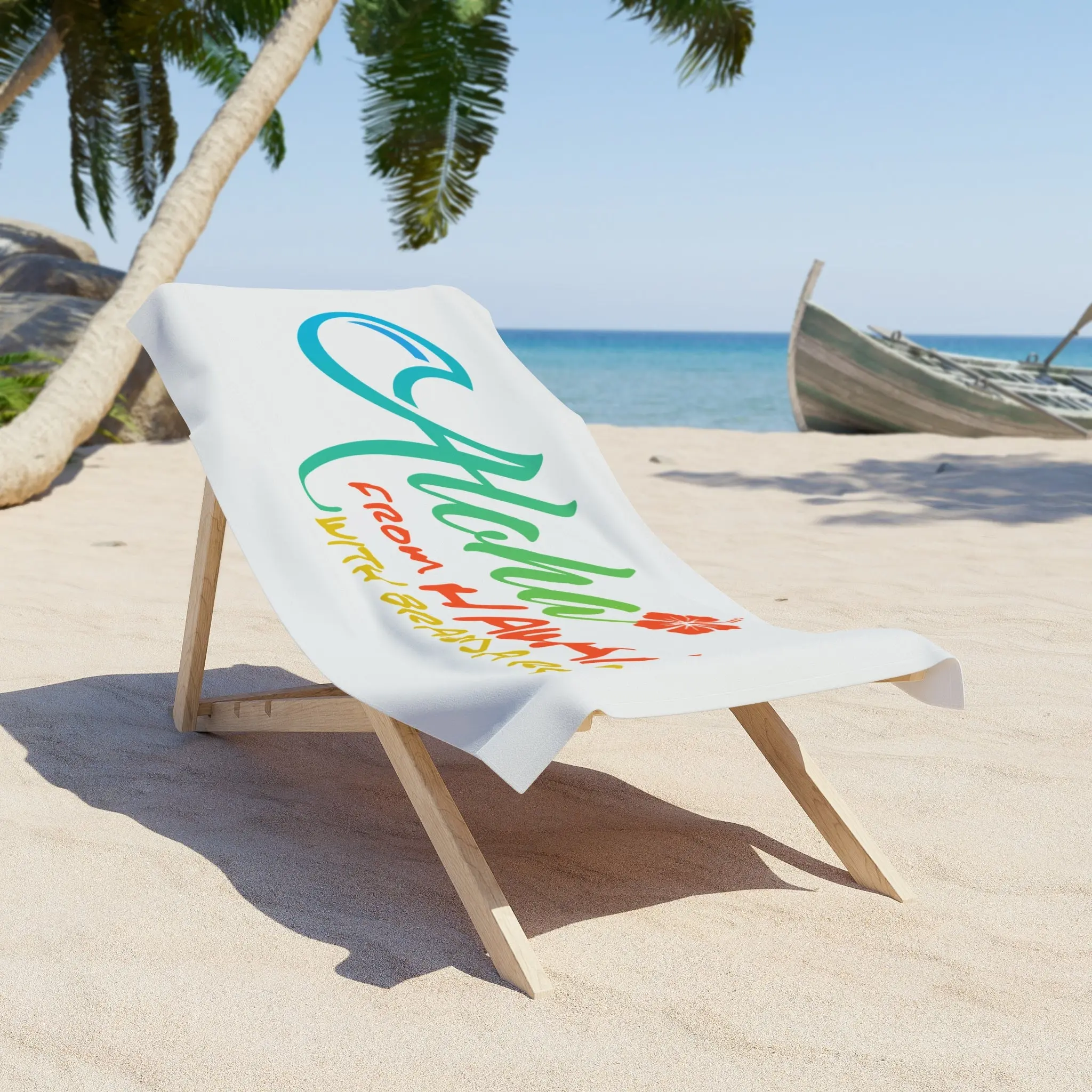 Aloha Beach Towel 🌺🌊☀️