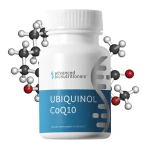 Advanced Bionutritionals Ubiquinol CoQ10 - 30 Softgels for Enhanced Mitochondrial Health Antioxidant Support with Vitamin K2 & Alpha Lipoic Acid