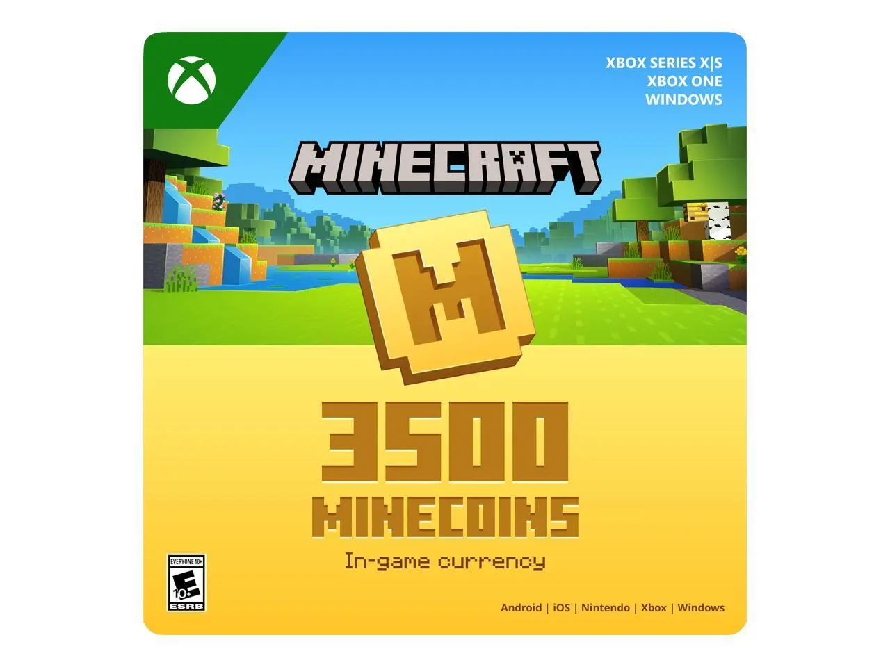 Minecraft: Minecoins Pack: 3500 Coins [Digital Code]