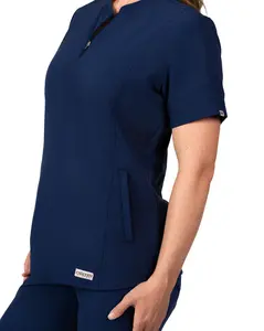 Eden oversized scrub top;