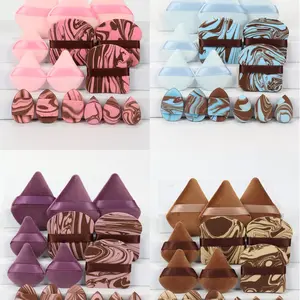 Toast Baking Sponge Set, Bb Cream Foundation Concealer Makeup Sponges, Beauty Sponge, Water Activated Non-Latex Dual-Use, Suitable for All Skin Types