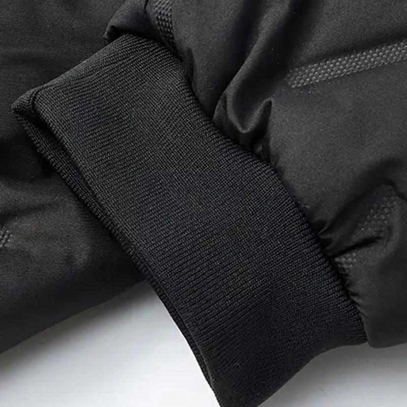 Men's Thermal Pants Heavyweight Insulated Cotton Winter Trousers with Drawstring Waistband, Black Cold Resistant Daily & Formal Wear with Side Pockets Suitable for Office Work and Outdoor Activities warm Men's Thermal Pants Heavyweight Insulated Cotton Winter Trousers with Drawstring Waistband, Black Cold Resistant Daily & Formal Wear with Side Pockets Suitable for Office Work and Outdoor Activities warm