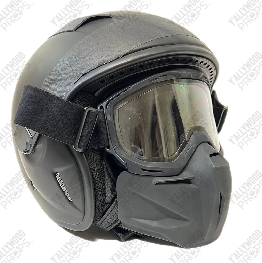 Biker Thug Helmet & Mask Bad Boys For Life