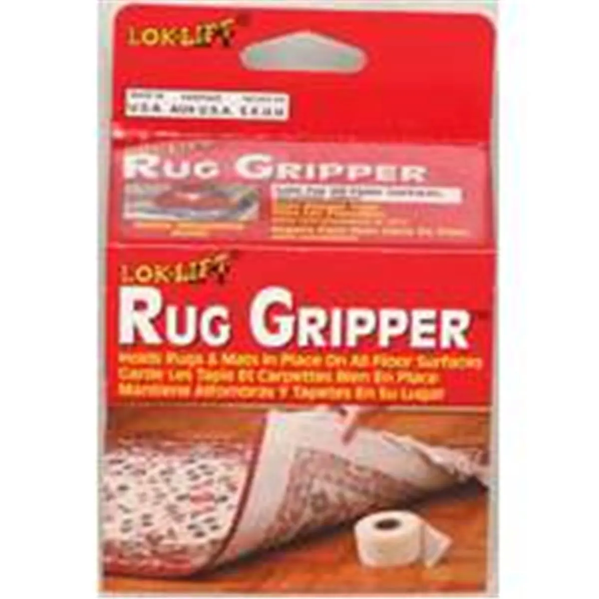 Optimum Technologies 2525AB Nonslip Quick-Drying Rug Gripper Tape & Pads, 2.5 In. x 25 Ft., Nonslip Quick-Drying Rug Grip Tape & Pads