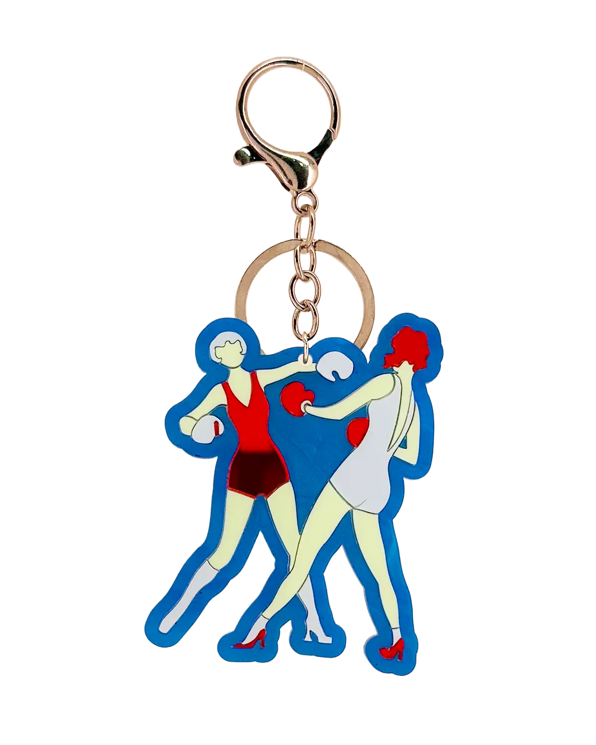Sucker Punch Boxing Ladies Bag Charm & Keychain
