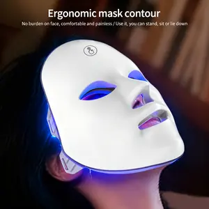 2026 New Light Therapy Mask for Skin Repair, Acne Treatment, Anti-Wrinkle, Portable Skincare Tool, USB Rechargeable, Home Beauty Set Gift, Facial Beauty Instrument