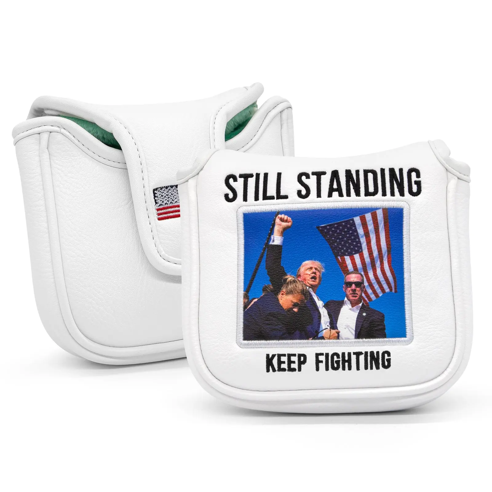 STILL STANDING Mallet Putter Cover – Sweet Style, Soft Feel, and a Hole-in-One Fit! 🍦🏌️‍♂️