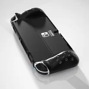Switch OLED Case, Protective Case for Switch OLED, Switch OLED TPU Case - Black
