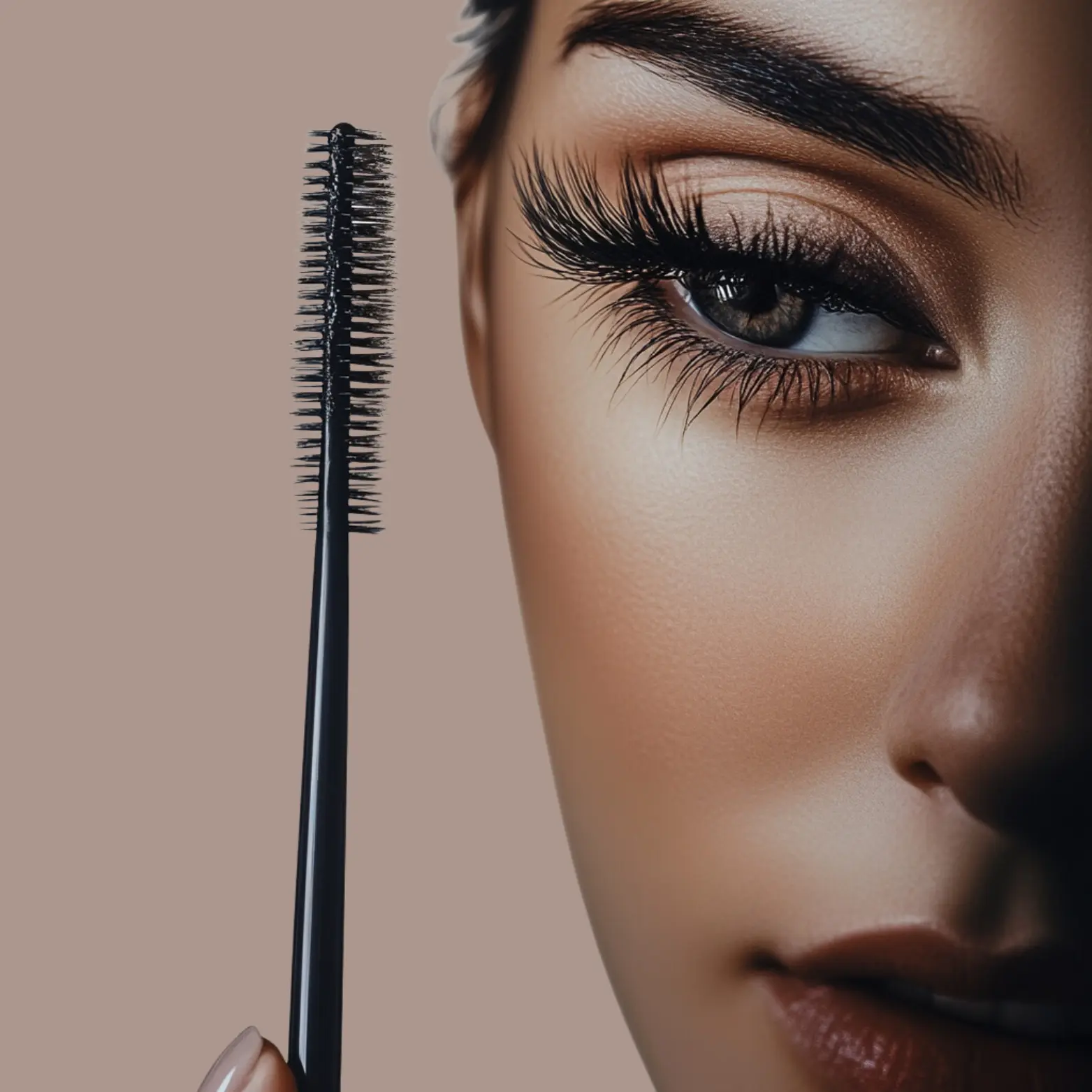 100 Pcs Disposable Eyelash Mascara Brushes for Eye Lashes, Extension, Eyebrow, and Makeup