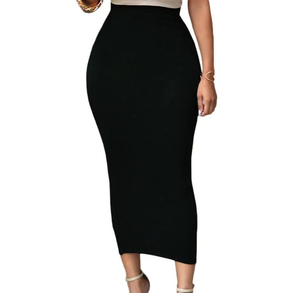 Women's High Waist Slim Bodycon Party Club Night Out Maxi Long Pencil Skirts