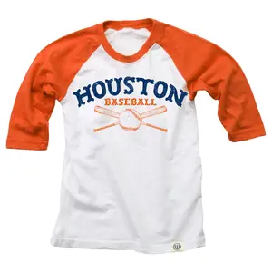Houston Youth Baseball 3/4 Sleeve Raglan