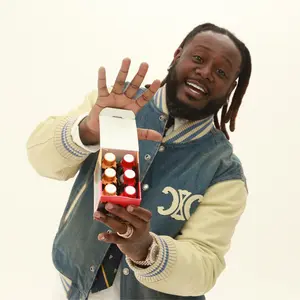 T-Pain Good Game Dual Flavor 6-Pack - Strawberry Surge & Orange Vanilla Vortex Energy Supplement - Zero Crash Formula - 2 Fl Oz Each - Clean Nootropic Energy Boost - Beverage