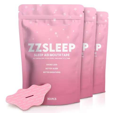 ZZSLEEP Beauty Mouth Tape Bundle (3 Month Supply) – Lip Shaped Tape for Rest, Recovery & Nasal Breathing