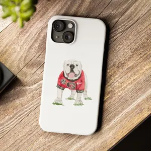 UGA Bulldog Phone Case, University of Georgia Phone Cover, Georgia Bulldogs Phone Case, UGA Fan Gift, College Football Accessories