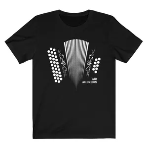 Air Accordion T-Shirt, Graphic Accordion MexicanShirt, Full Size, Spanish Quote Shirt, Casual Streetwear Unisex Top, Vintage Mexican Streetwear Unisex Shirt