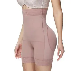 Curvyfaja Women High Waisted Butt Lifting Shapewear Shorts Tummy Control Underwear Panties