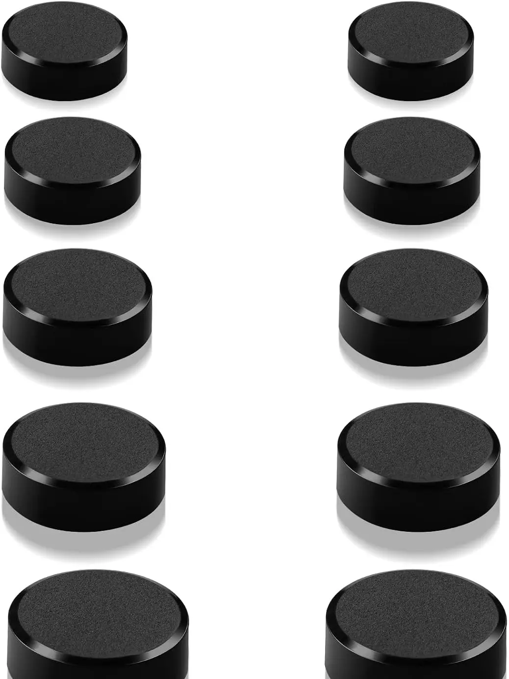 10-Pack Heavy-Duty Strong Refrigerator Magnets Packaged Set, Small Round for Whiteboards