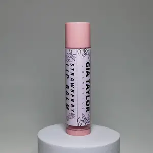 Strawberry Twist Style Lip Balm // Vegan and Cruelty Free Lip Balm // Smooth Hydrating Handmade Lip balm chap stick