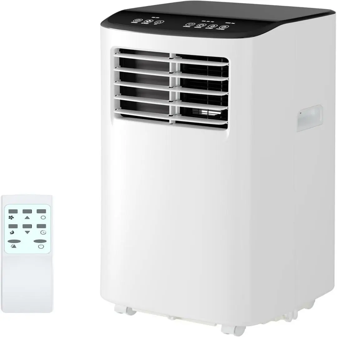 Portable Air Conditioner 8000 BTUs Room Air Conditioner 3in1 Cooling AC Portable Air Conditioner with Fan Dehumidifier Inverter Aircon Evaporative Swamp Cooler Multi Function Airconditioner