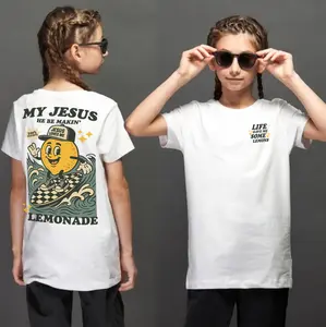 YOUTH & ADULT Lemonade  T-Shirt, Life Gave Me Some Lemons Shirt, He Be Makin' Lemonade tee, Gifts for Christians