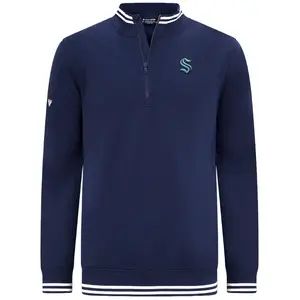 Seattle Kraken Sportsman Quarter Zip Sweater