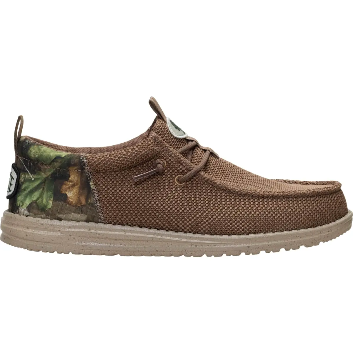 HEYDUDE Mossy Oak CR Wally Funk - Men's Comfortable Slip on Shoes
