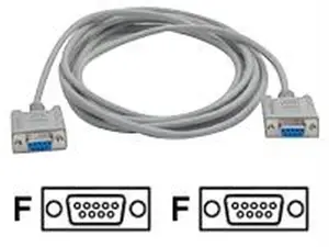 STARTECH Cross Wired Modem Cable DB9 F/F 10 ft.