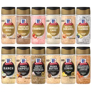McCormick Finishing Salts & Sugars Signature Collection 12 Count Variety Pack McCormick Finishing Salts & Sugars Signature Collection 12 Count Variety Pack