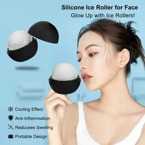 ~Ice Roller For Face And Eye Facial Beauty Ice Roller Skin Care Tools Ice Facial Cube Silicone Ice Mold Beauty Accessories.