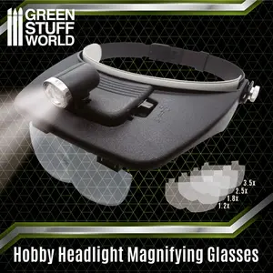 Green Stuff World Headlight Magnifying Glasses 2385
