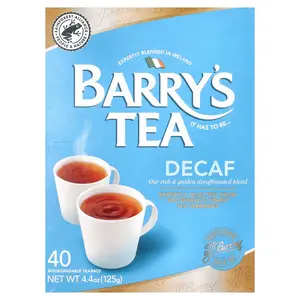 Barry's Tea Decaf Blend, 40 Tea Bags, 4.4 oz (125 g)