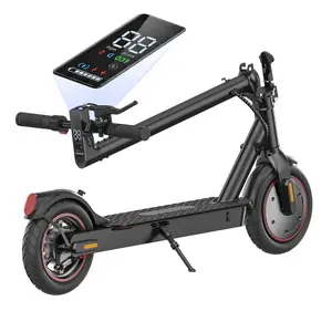 Foldable Electric Scooter for School 10"/8.5“Off Road Tires 22/18MPH Top Speed 500W/350W Motor 21 Miles Long Range Commuter with Dual Suspensions Braking App Control