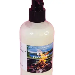 Marshmallow Fireside Whipped Shea Butter Moisturizer. Handmade Shea Butter Body Frosting. All Natural Hand and Body Lotion 8 oz