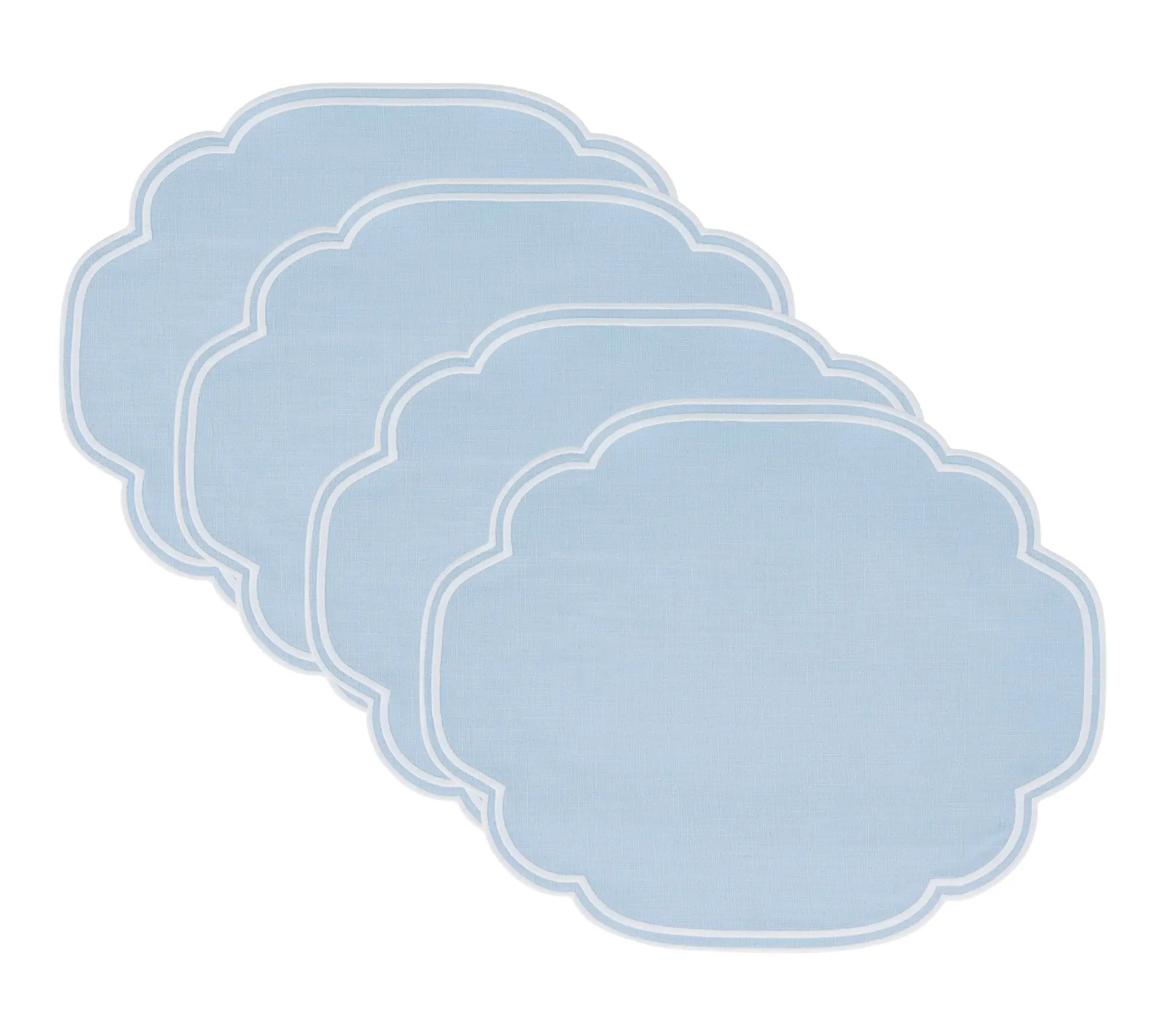 Design Imports Slub Placemat Set of 4