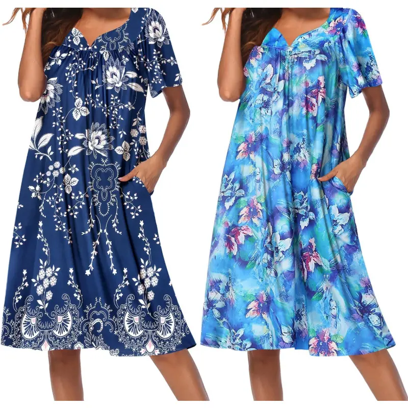 Blue Floral/Evening Blue Vines