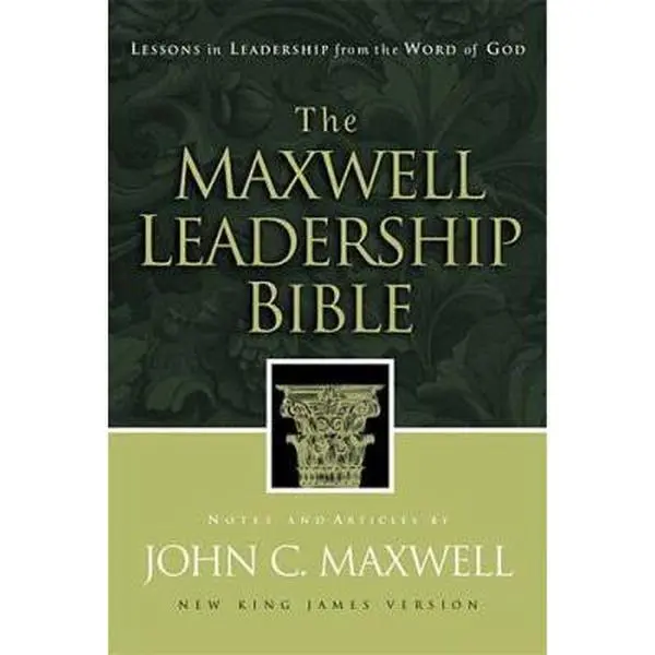 USED Book - The Maxwell Leadership Bible Developing Leaders From The Word Of God by Anonymous (Hardcover) - english