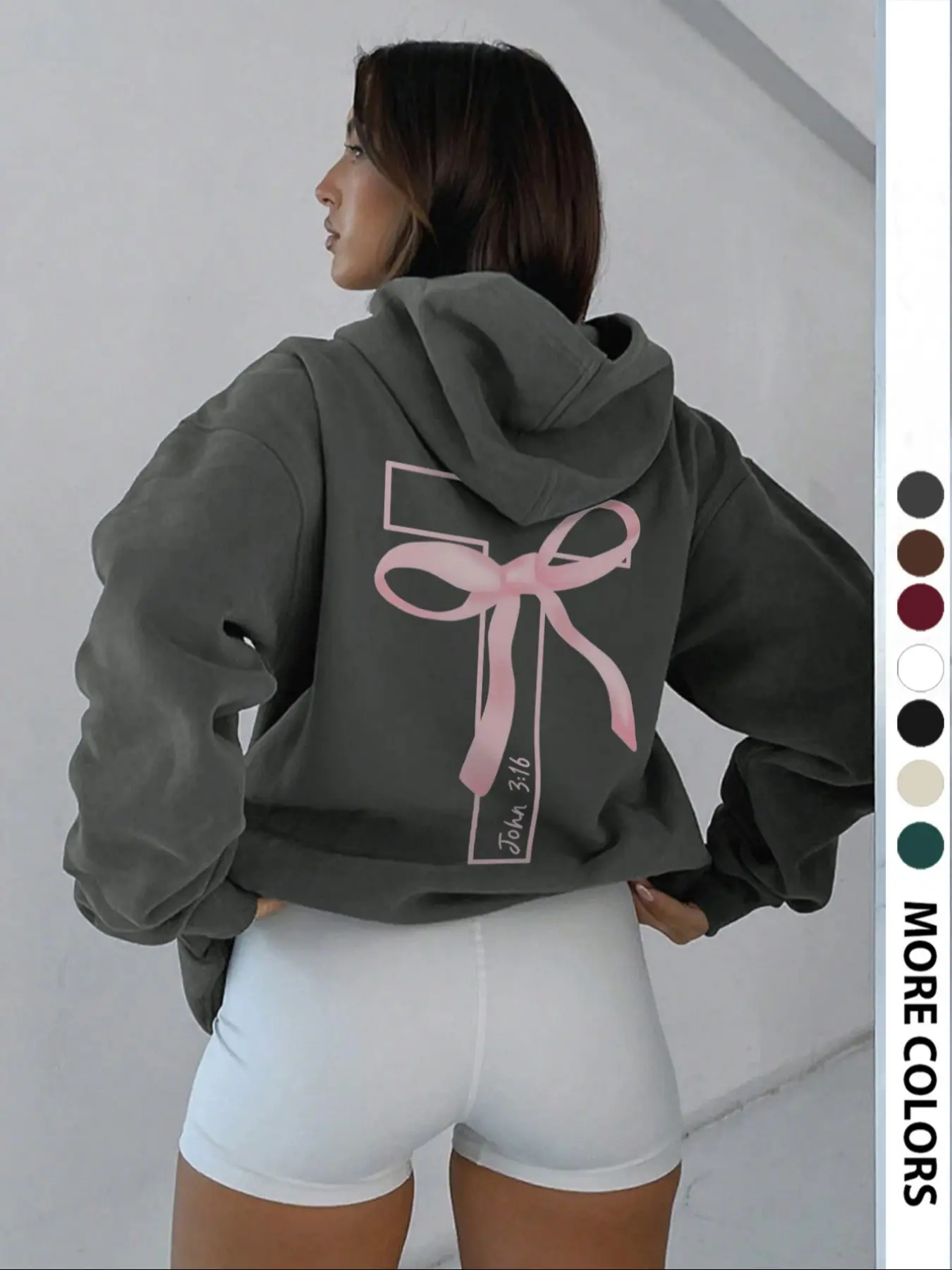 Womens cross hoodie - TikTok Shop